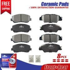 Front and Rear Ceramic Brake Pads Fit For 2016 2017 2018 Mazda CX-5 2019 CX5