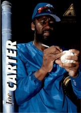 1995 Pinnacle Zenith Joe Carter . Toronto Blue Jays #53