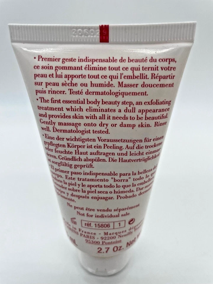 Lot of 6 Clarins Smoothing Body Scrub for A New Skin 2.7 OZ, NEW - Image 4 of 4