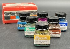 Barock wasserfest & radierfest Tusche OVP DDR Ausziehtusche im Sortiment #3000