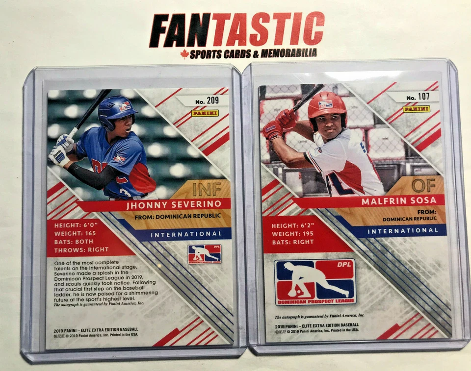 2019 Panini Elite Extra Edition Base Autographs YOU PICK International, DPL Auto - Image 2 of 2