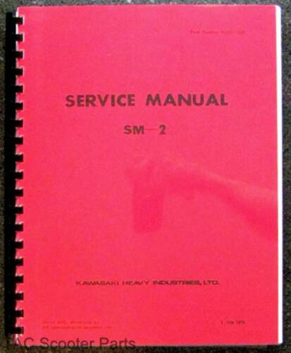 Kawasaki 1970 Service Manual A1 A1SS A1R A7 A7SS H1 - Picture 1 of 1