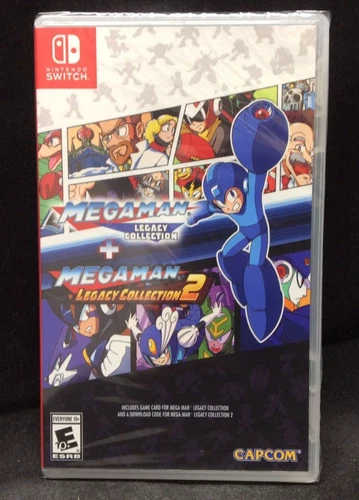 Mega Man Legacy Collection 1+2  (Nintendo Switch) BRAND NEW