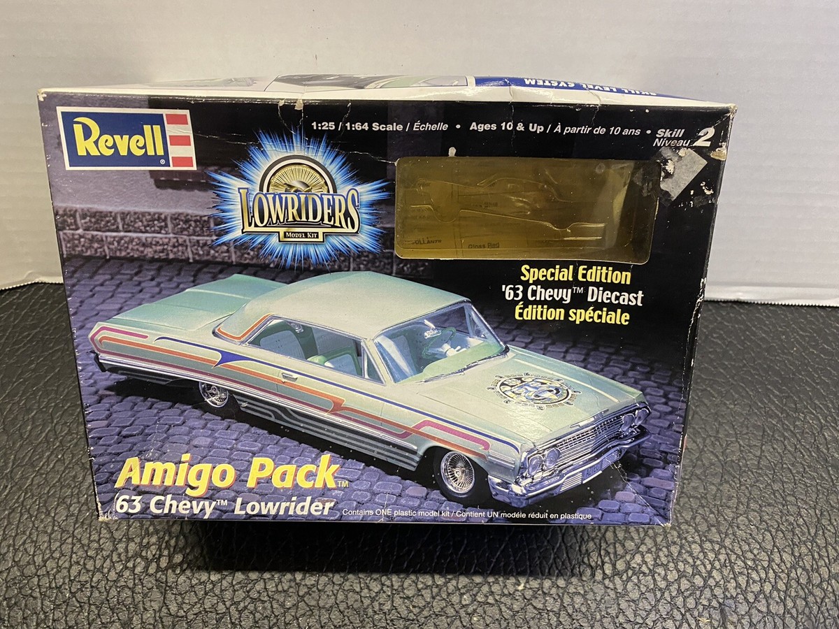 Revell '63 Chevy Lowrider Amigo Pack Model Kit Special Edition 85