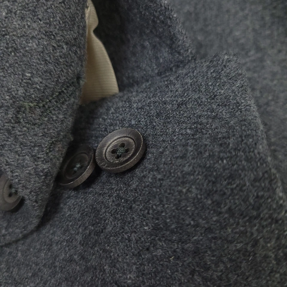 Chaqueta de fin de semana gris calce ajustado de cachemir Corneliani $1350 para hombre (IT 52R) US 42R Foto 4 de 4