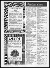 1937 Charles Mundt & Sons Perforated Metals Jersey City New Jersey Print Ad