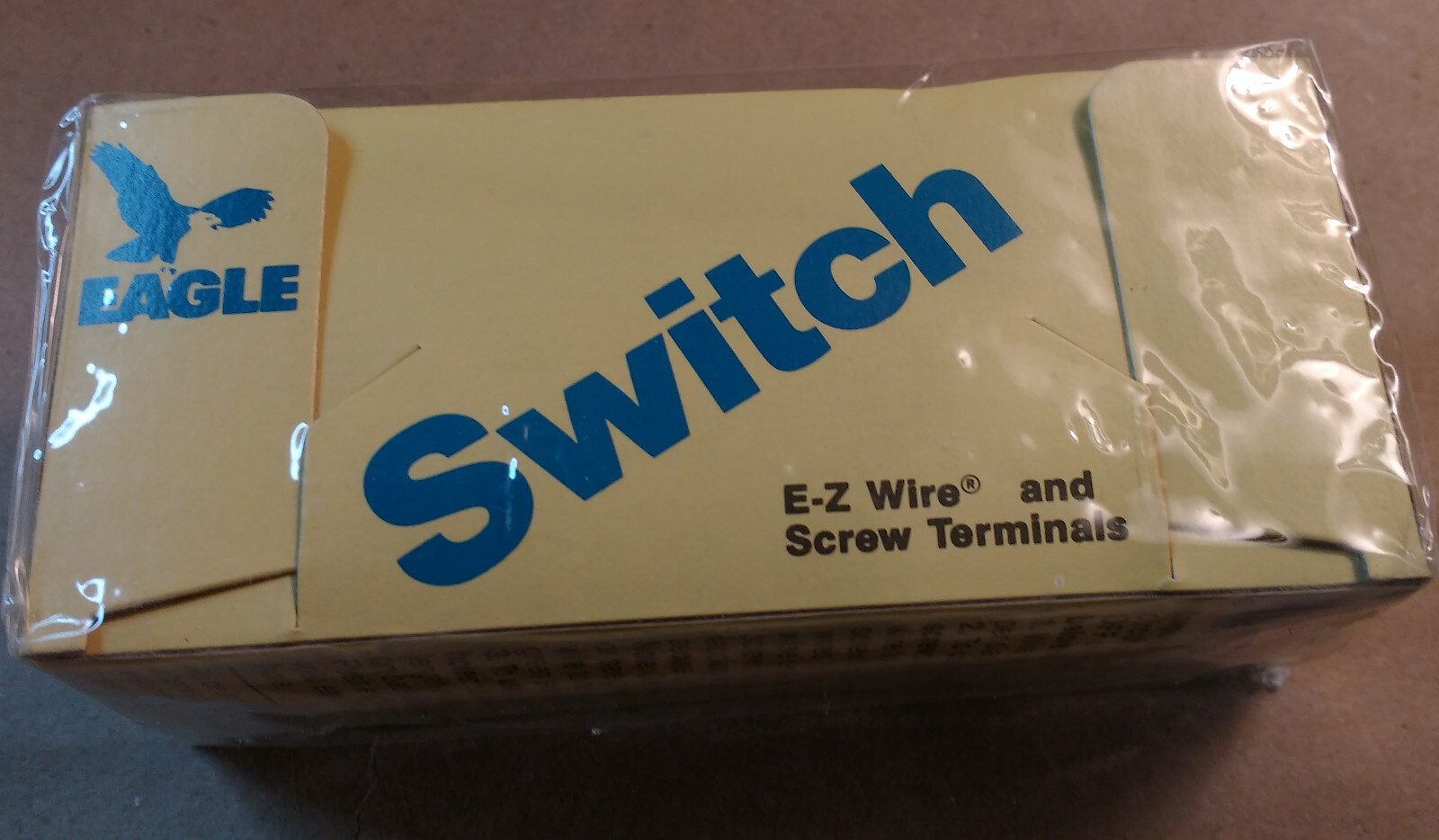 Lot of 7 Eagle 6303V-BOX 3-Way Rocker Switches, 15A-120VAC, Ivory Color ...