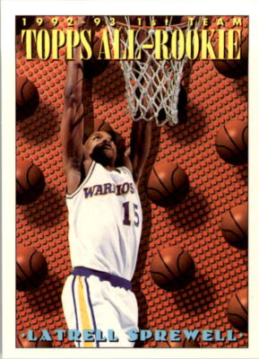 1993-94 Topps #153 Latrell Sprewell ART - NM