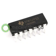 10 Pcs LM324N LM324 324 Low Power Quad Op-Amp IC