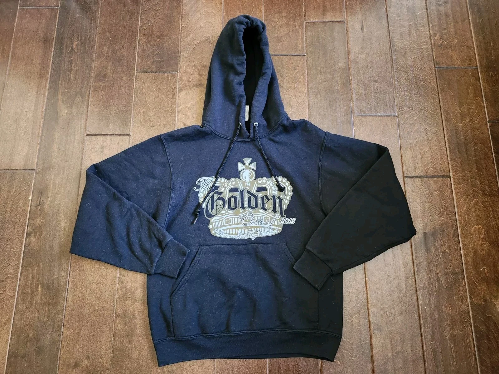 Chatsworth High School Golden Class Of 2013 Custom Hoodie "Bubbles" - Size Small