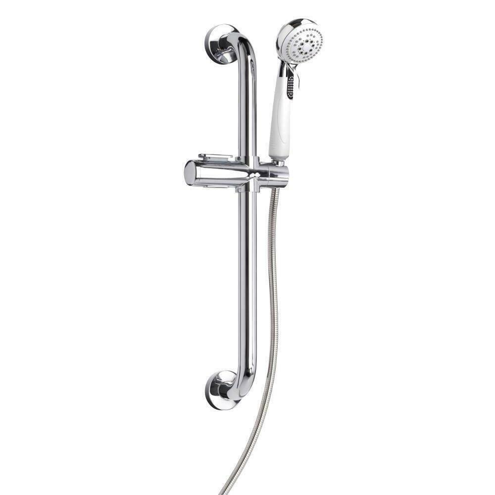 Вспомогательные средства Croydex Duschset Haltegriff, Duschkopf, Schieber & Schlauch - AP600241