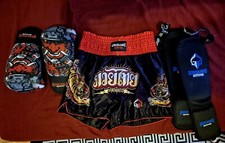 Boxhandschuhe Thai von RDX, Muay Thai-Handschuhe, Kickbox Handschuhe, MMA