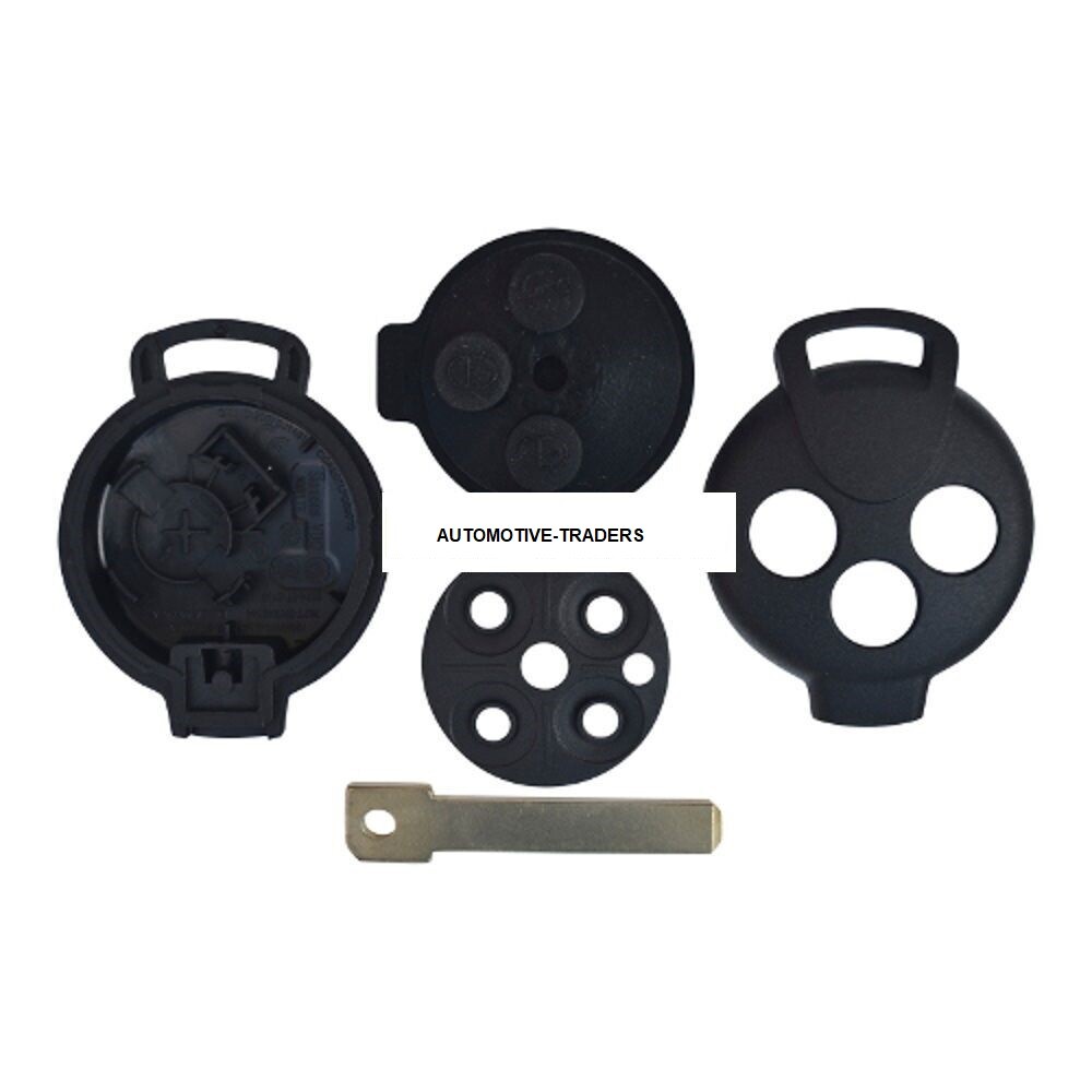 Chiave/Telecomando Per Mercedes-benz Smart Fortwo 450 Forfour 451 City Roadster Coupe Cabrio 433mhz Lama Con Chip