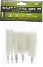 Sona Enterprise - 3" Cotton Firearm Cleaning Mop Brush Set (5 PC.) - TC805-5GMB