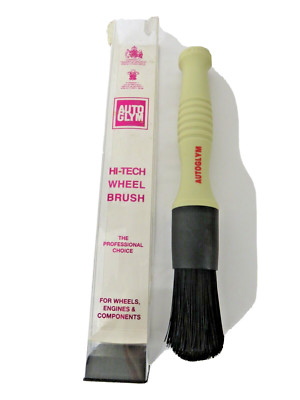 Autoglym Hi-Tech wheel brush for wheels engines components