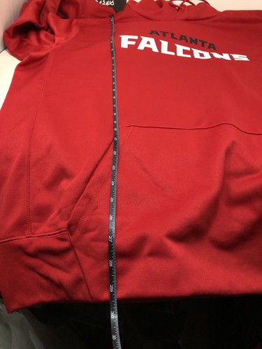 Nike NFL Atlanta Falcons DriFIT Pullover Sudadera con Capucha Hombres 2XL Rojo Marca Rendimiento - Imagen 7 de 18