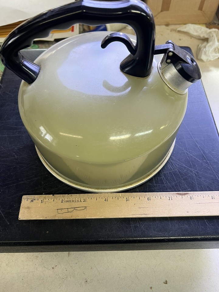 Vintage Mirro Whistling Tea Pot Kettle 2 1/2 Qt Aluminum Retro eBay