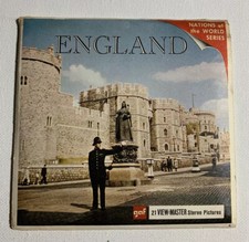 View-Master ENGLAND B156 Nations of the World 3 Reels Booklet  Stamp 4