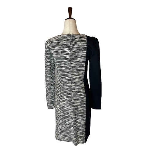 Anthropologie Hutch Dress Women XS Gray Black Long Sleeve Sheath NWT - Picture 6 of 10