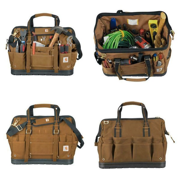 Carhartt Legacy Tool Bag 18 Inch w Molded Base Brown for sale online eBay