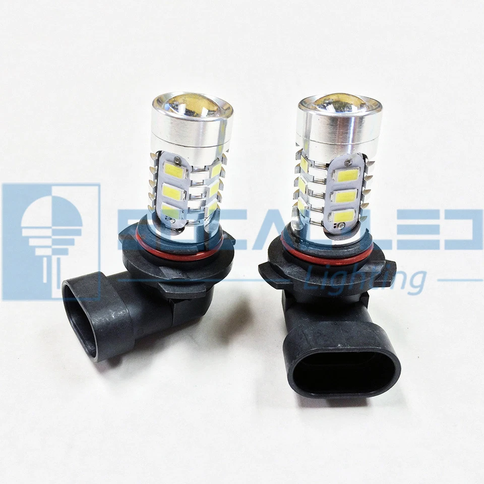 2pcs 9005 15w High Power Bright Car LED Bulbs 5730 15SMD DRL/High Beam Headlight - Image 2 of 4