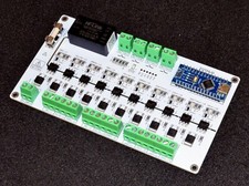 10CH Light Controller Sequencer With 4 Buttons Pins create light show