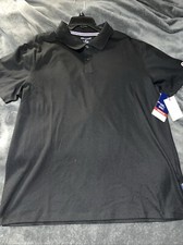 Champion Polo Short Sleeve Moisture Wicking Golf Black Men  s Size XL NWT