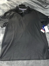 Champion Polo Short Sleeve Moisture Wicking Golf Black Men’s Size XL NWT