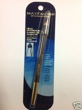 Delineador de ojos Max Factor Kohliner de alta definición + punta de licuadora ESPRESSO #104 NUEVO.
