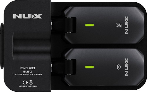 NUX X-5RC Wireless System für Gitarre / Bass Guitar Funksystem Schwarz Black - Bild 5 von 5