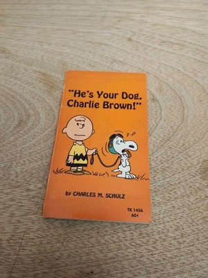 He's Your Dog Charlie Brown - Charles Schulz 1970 Publication Comic Strip