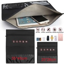Faraday Mobile Phone Blocker Bag RFID Signal Blocker ShieldingPouch Medium Large