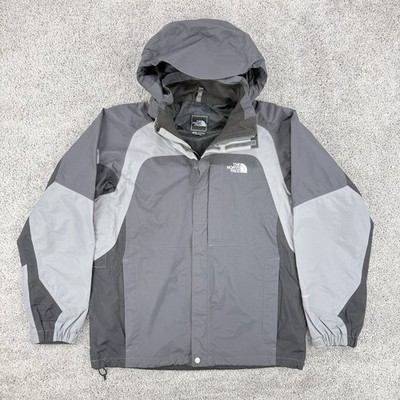 The North Face HyVent Ski Jacket Men M Black/Gray 3-1 Outer Shell