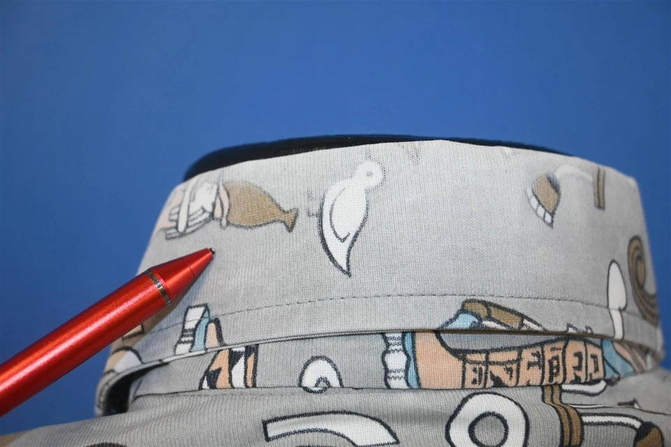 CAMISA DISCOTECA VINTAGE AÑOS 70 JEROGLÍFICOS EGIPCIOS GRIS NAILON CUELLO GRANDE L Foto 4 de 4