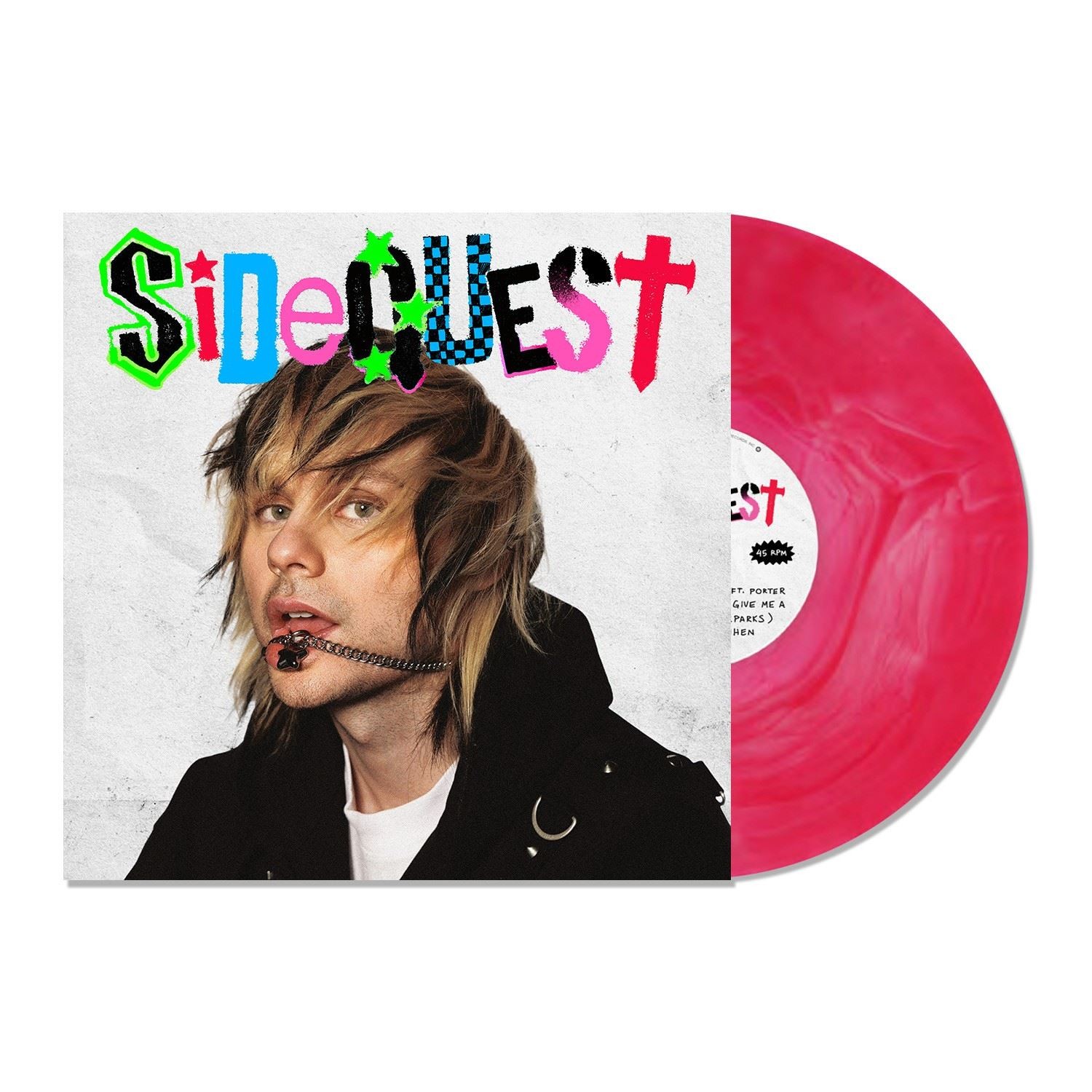 Michael Clifford - SIDEQUEST (Hopeless) Red Galaxy Vinyl 12"" Album