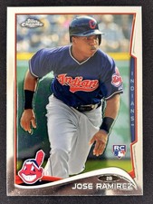 Jose Ramirez 2014 Topps Chrome #45 (RC) Rookie Card. rookie card picture