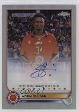 2022 Topps Chrome McDonald's All American Adem Bona #CA-ABO Auto 1bj7