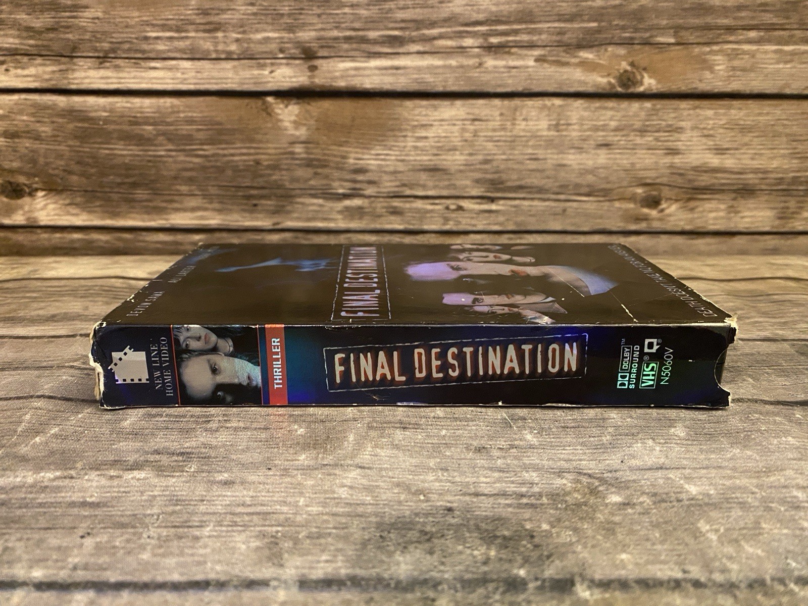 Final Destination 1 (VHS, 2000) Devon Sawa Ali Larter Horror Classic