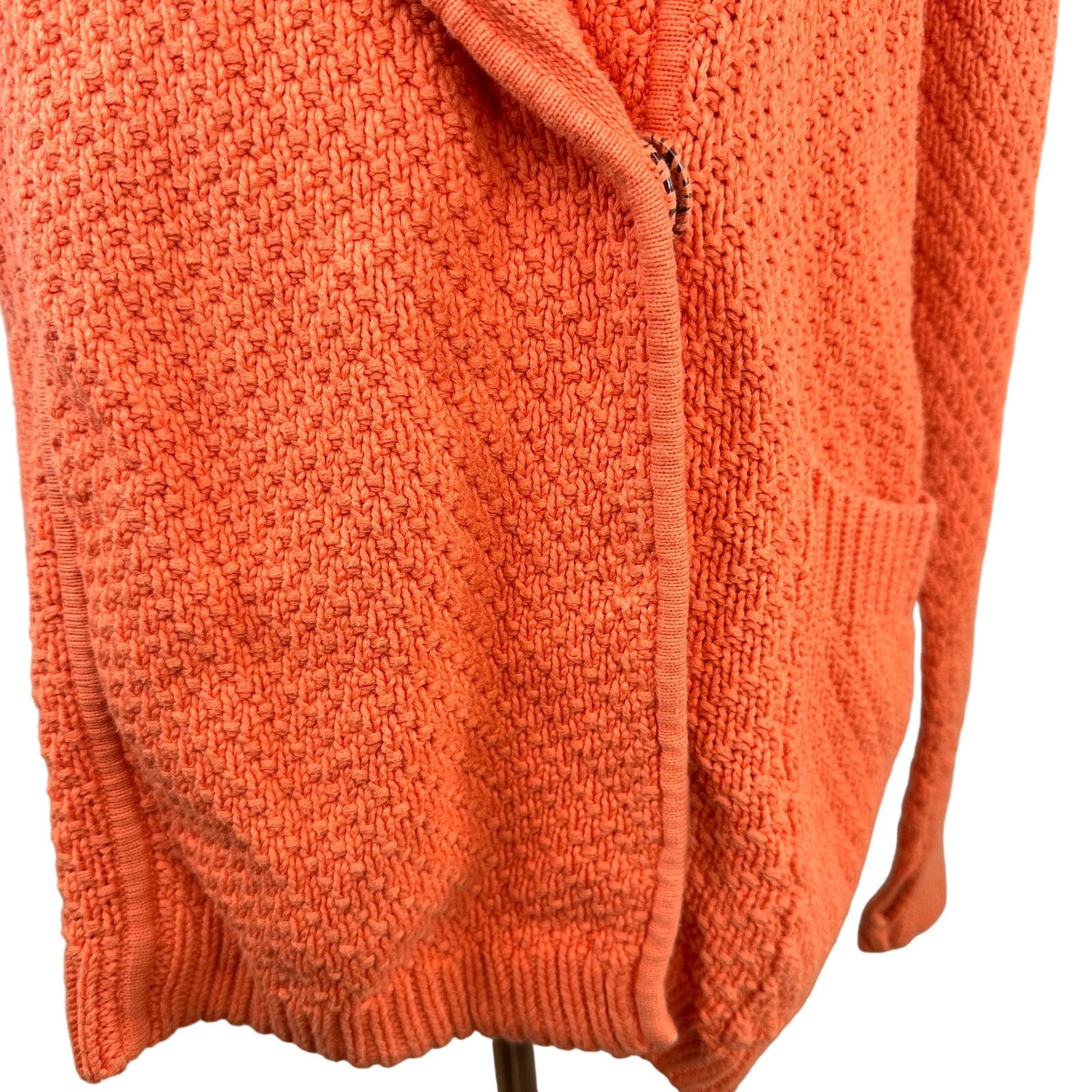 Lululemon Orange Post Practice Wrap Cardigan Swea… - image 7