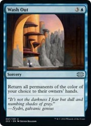 Wash Out #67 Uncommon Double Masters 2022 Magic: The Gathering