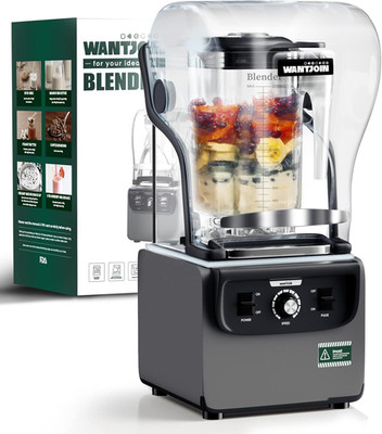 Commercial Quiet Blender for Kitchen, Smoothie Protein Shake Licuadora, Countert