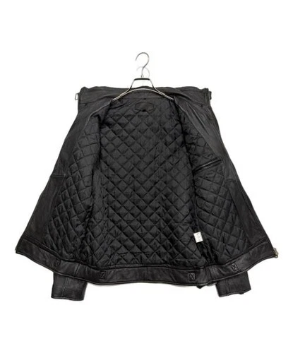 JACKROSE                    Lamb leather jacket black 240704J image 3
