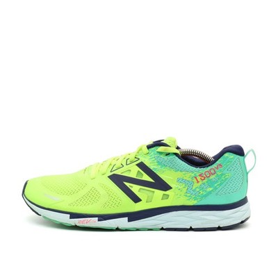 New Balance Damen 1500v3 Schuhe Grü Gelb Blau Mesh 1500 Laufschuh EU 42.5