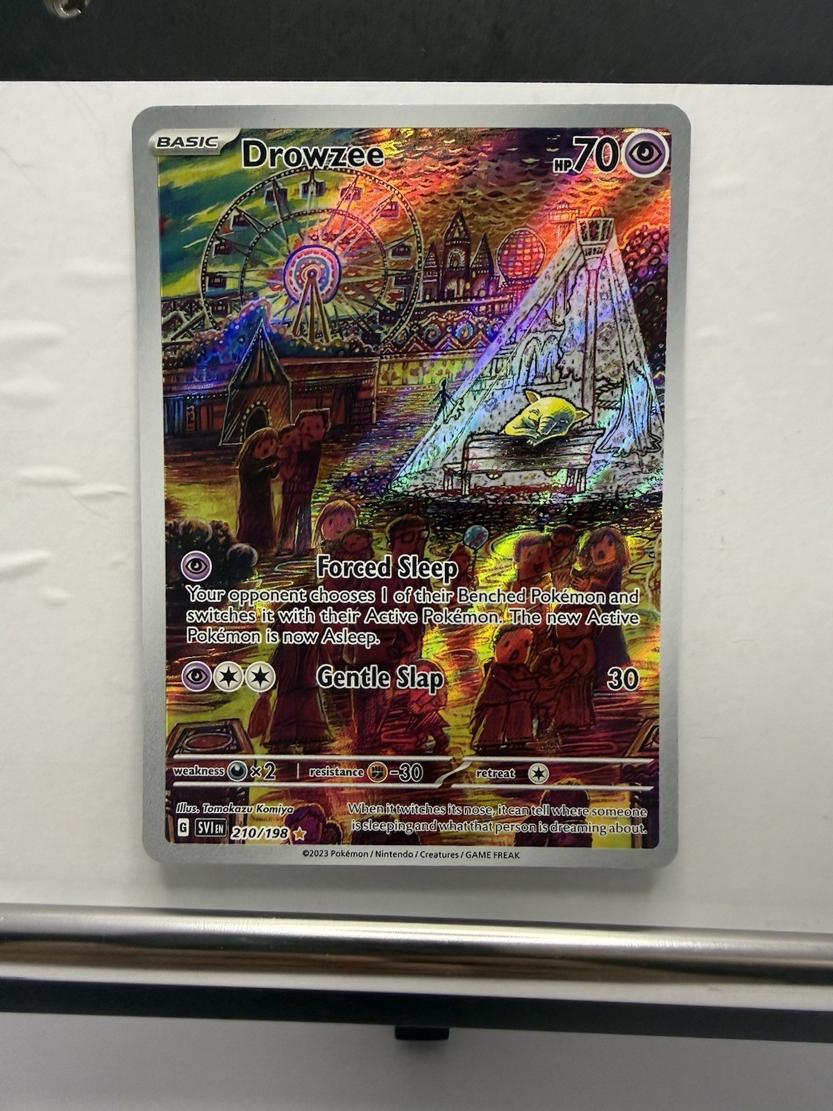 Pokémon TCG Drowzee 210/198 Scarlet & Violet Base NM