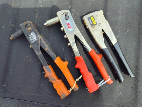 Lot of 3 Pop Rivet Guns
