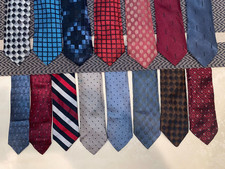 Vintage Silk Skinny Ties 1.5" to 2 1/4"