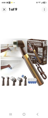 #ad Horsepower Pocket Pony GOLD AS SEEN ON TV Cordless Waterproof Power Scrubber $49.99