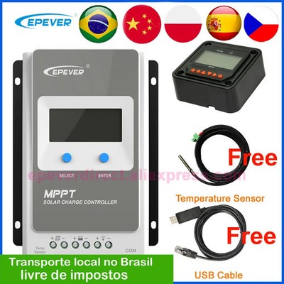Solar Charger Controller Solar Voltage Battery Regulator for 12V 24V Batteries