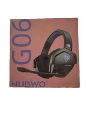 NUBWO G06 Dual Wireless Gaming Headset with Microphone for PC PS5 PS4