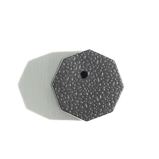 Black Octagon Vinyl Chalk Holder (X1)